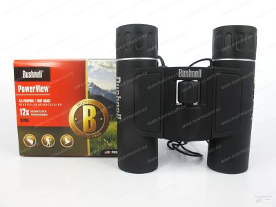 Бинокль Bushnell PowerView 12x25 купить в интернет-магазине huntingart.ru