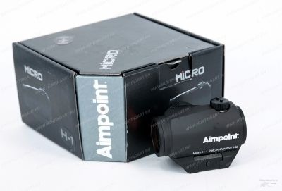 Коллиматорный прицел Aimpoint Micro H-1(2) с кронштейном под Weaver/Picatinny купить в интернет-магазине ХантингАрт