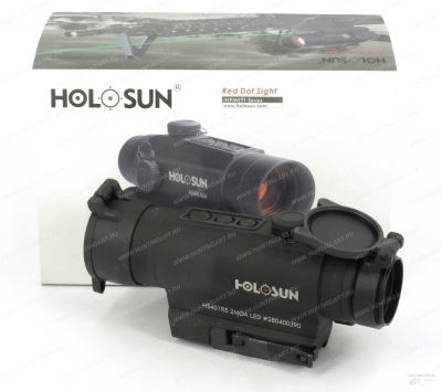 Коллиматор Holosun Infiniti на Weaver-Picatinny + лазер 650 нм купить в интернет-магазине ХантингАрт