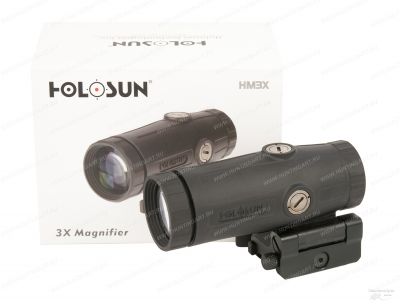 Увеличитель Holosun HM3X откидной, быстросъемный, кратность x3 (алюминий) купить в интернет-магазине ХантингАрт