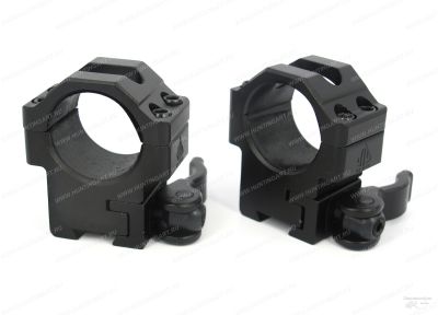 Кольца UTG средние 25,4 мм быстросъемные на 11 мм с рычажным зажимом купить в интернет-магазине ХантингАрт