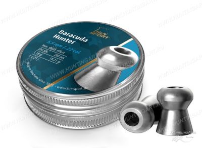 Пульки HN Baracuda Hunter калибр 5,5 мм, вес 1,18 гр купить в интернет-магазине ХантингАрт