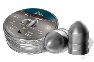 Пульки пневматические HN Robbit Magnum 2, калибр 4,5 мм, 1,02 гр (200 шт) купить в интернет-магазине ХантингАрт