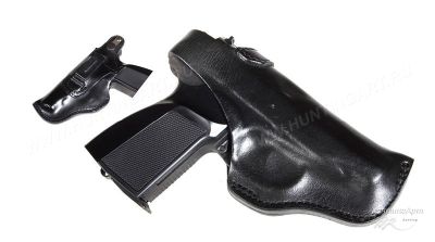 Кобура поясная Vektor из натуральной кожи для ПМ купить в интернет-магазине ХантингАрт