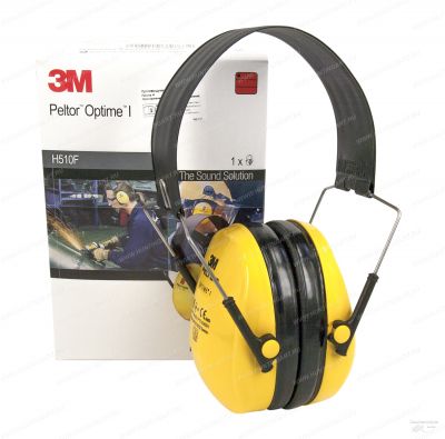 Наушники противошумные 3М™Peltor™ Optime™ I, SNR28 db, складное оголовье, жёлтые (H510F-404-GU) купить в интернет-магазине ХантингАрт