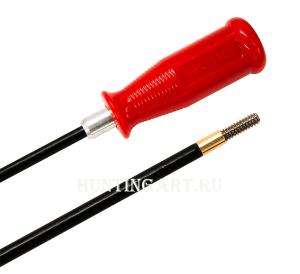 Шомпол ЧистоGUN в нейлоновой оплетке L=30 см, к .38 (8мм), резьба папа 12/28 купить в интернет-магазине ХантингАрт