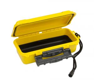 Бокс водонепроницаемый Plano Medium ABS Waterproof Case, средний размер 22,8x12x7,6 см, желтый купить в интернет-магазине ХантингАрт