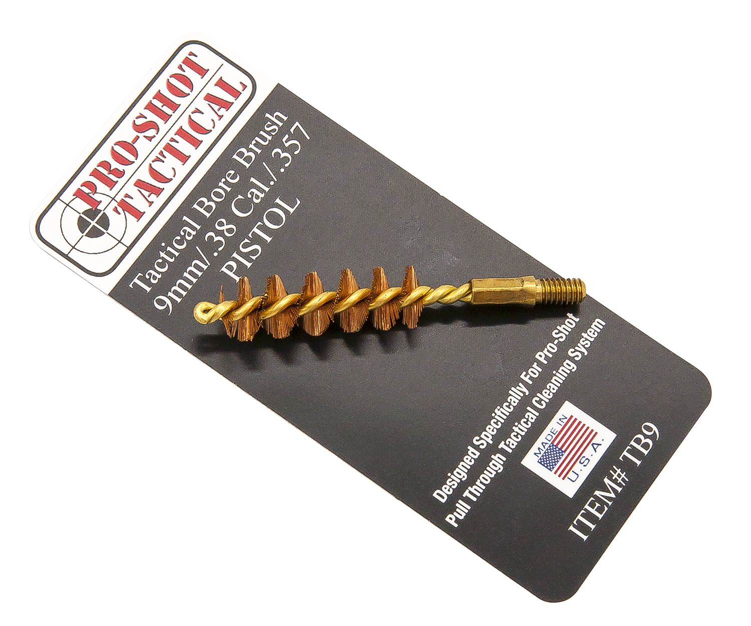 Ёршик Pro-Shot бронзовый Tactical (калибры .30/223/9мм) купить в интернет-магазине ХантингАрт