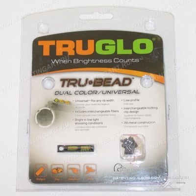 Мушка Truglo TG949D Trubead двухцветная универсальная на любую вентилируемую планку купить в интернет-магазине ХантингАрт