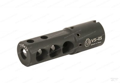 ДТК VS-05 калибр 7.62, резьба 14x1Л для АК/Сайга/Вепрь купить в интернет-магазине ХантингАрт