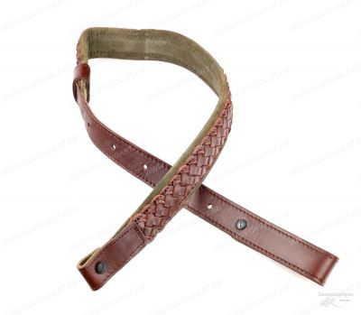 Ремень кожаный Allen Basket weave Rifle Sling для карабина купить в интернет-магазине ХантингАрт