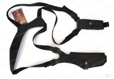 Кобура плечевая Vektor из натуральной кожи для Пистолета Ярыгина и Глок - 19 купить в интернет-магазине ХантингАрт