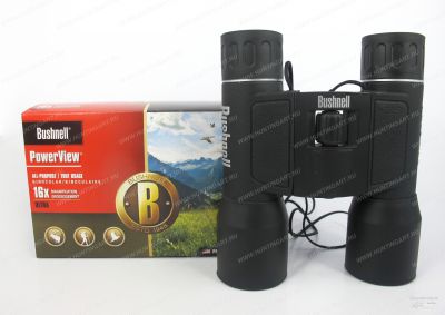 Бинокль Bushnell PowerView 16x32 купить в интернет-магазине huntingart.ru