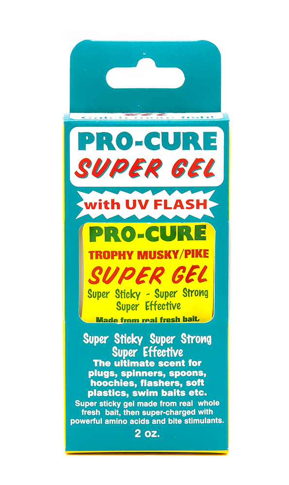 Аттрактант для трофейной рыбы Pro Cure Super Gel (судак, щука, окунь) купить в интернет-магазине ХантингАрт