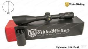 Прицел Nikko Stirling Nighteater 2,5-10x42, сетка Half Mil Dot без подсветки купить в интернет-магазине Хантингарт