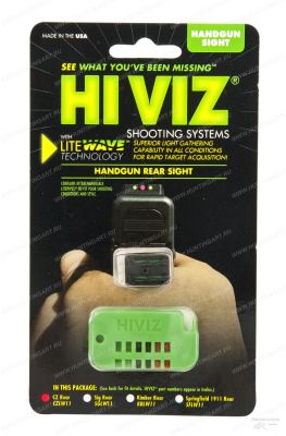 Пистолетный целик Hiviz CZLW11 для CZ75/85 и P-01 купить в интернет-магазине ХантингАрт