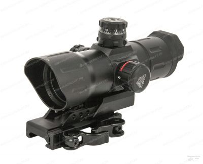 Коллиматорный прицел Leapers 1x38 закрытый на Weaver, марка - точка 4MOA купить в интернет-магазине ХантингАрт