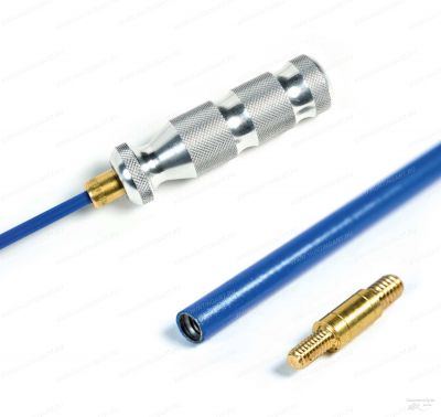 Шомпол пистолетный Stil Crin 5мм цельнометаллический лакированный 20см, металлическая рукоять на подшипнике + адаптер FF (1/8 на 8/32) купить в интернет-магазине ХантингАрт