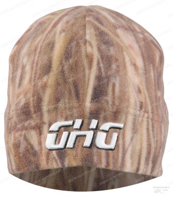 Флисовая шапка с вышитым логотипом GHG Skull Cap - Marsh Grass, расцветка Лес купить в интернет-магазине ХантингАрт