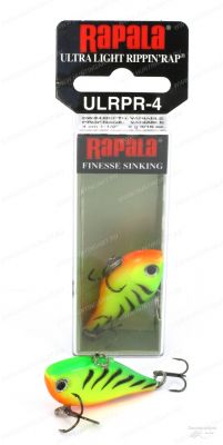 Воблер Rapala Ultra Light Rippin Rap купить в интернет-магазине ХантингАрт