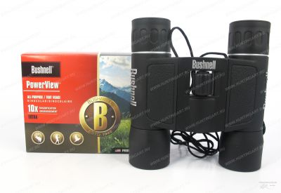 Бинокль Bushnell PowerView 10x25 купить в интернет-магазине huntingart.ru