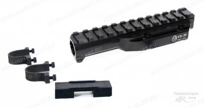 Газовая трубка VS-39x Weaver, 12 слотов для карабинов Сайга-9, с крепежом "хомутами" купить в интернет-магазине ХантингАрт