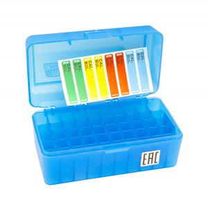 Коробка MTM RS-S-50-24 для 50 патронов к нарезному оружию, калибр 22-250, 22, 6mm, 7mm, 7.62x39 купить в интернет-магазине ХантингАрт