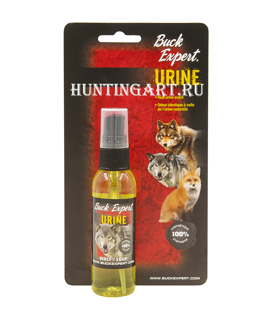 Приманка на хищников Buck Expert, спрей 60 мл (моча зайца, волка, лисы) купить в интернет-магазине ХантингАрт