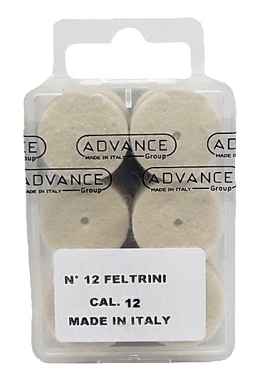 Набор патчей 12шт Advance для гладкоствольного оружия купить в интернет-магазине ХантингАрт