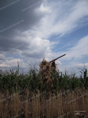 Маскировочный халат Егерь (лыко) купить в интернет-магазине ХантингАрт