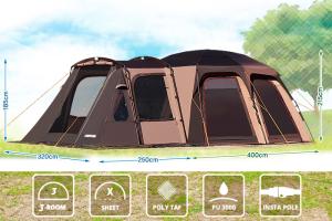 Палатка-кухня Camptown RioGrande в полной комплектации купить в интернет-магазине ХантингАрт