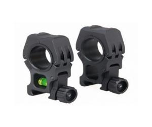 Кольца универсальные 25/30 мм высокие быстросъемные на Weaver, с индикатором уровня купить в интернет-магазине ХантингАрт