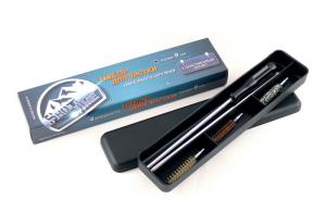 Набор для чистки ShotTime калибр 9 мм, металлический шомпол + 3 ерша, пластиковый пенал купить в интернет-магазине ХантингАрт