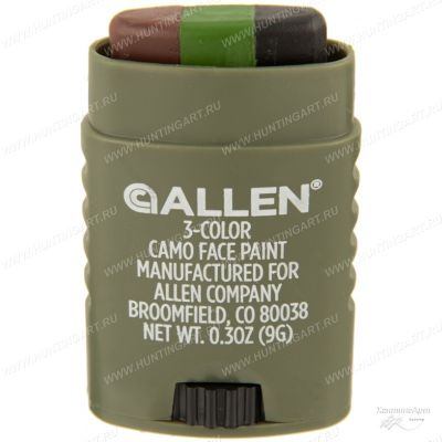 Грим маскировочный Allen 6113 три цвета в стике купить в интернет-магазине ХантингАрт