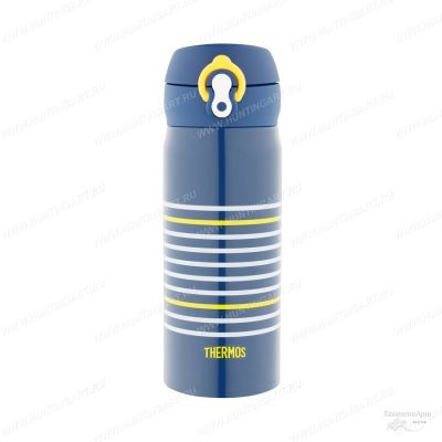 Термос для напитков (термокружка) THERMOS JNL-402 0.4L (откидной механизм) синий купить в интернет-магазине ХантингАрт