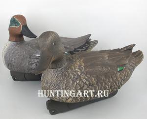 Комплект чучел - Чирок-свистунок: 3 шт (селезень), 5 шт (утка) - комплект 8 (шт) купить в интернет-магазине ХантингАрт