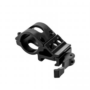 Крепление быстросъемное боковое для фонаря или ЛЦУ (25мм) со смещением на Weaver купить в интернет-магазине ХантингАрт