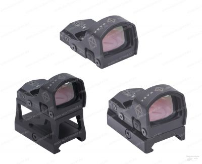 Коллиматор Sightmark Mini Shot M-Spec FMS (SM26043) панорамный на Weaver/Picatinny, точка 3MOA (высокий кронштейн, монтаж на пистолетную раму) купить в интернет-магазине ХантингАрт