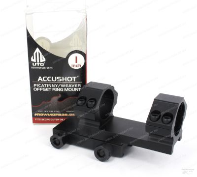 Не быстросъемный кронштейн Leapers с кольцами 25,4 мм на Weaver/Picatinny купить в интернет-магазине ХантингАрт