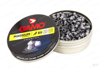Пули пневматические Gamo Magnum калибр 4,5 мм, 0,49 гр, 250 шт купить в интернет-магазине ХантингАрт