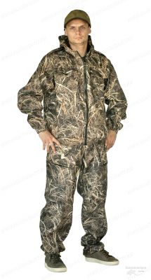 Костюм КАСКАД (куртка/брюки, цвет кмф камыш, ткань-Полофлис) купить в интернет-магазине ХантингАрт