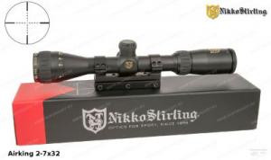 Прицел Nikko Stirling серии Airking 2-7x32 AO, сетка Half Mil Dot без подсветки купить в интернет-магазине Хантингарт