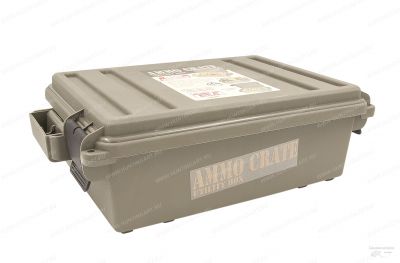 Ящик MTM Ammo Crate Utility Box для хранения патрон и амуниции (грузоподъёмность до 29 кг) высота 14 см купить в интернет-магазине ХантингАрт