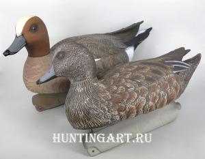 Комплект чучел 62 Breite - Свиязь: 1 шт (селезень), 1 шт (утка) купить в интернет-магазине ХантингАрт