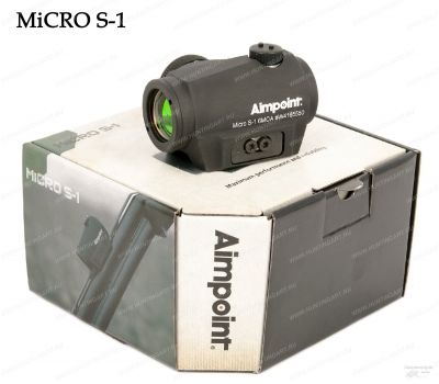 Коллиматорный прицел Aimpoint Micro S-1 на гладкоствольные ружья купить в интернет-магазине ХантингАрт
