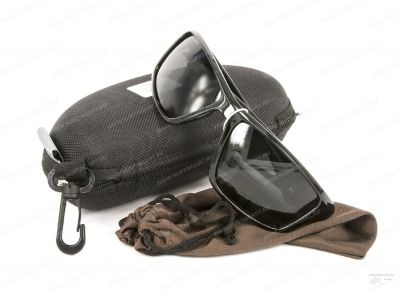 Очки поляризационные PMX, линзы серые, оправа черный глянец купить в интернет-магазине ХантингАрт