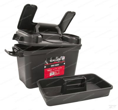 Ящик для патронов Allen Dry Box, 12 калибр (водонепроницаемый, 2 секции) купить в интернет-магазине ХантингАрт