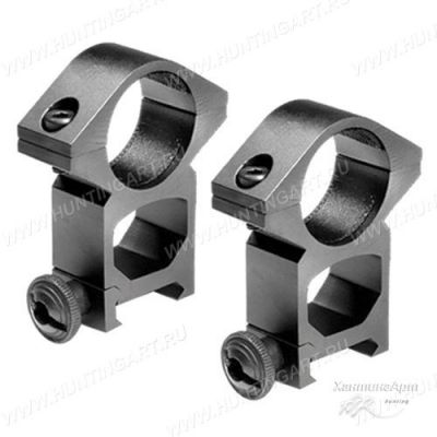 Кольца экстра-высокие Barska быстросъемные 30 мм на Weawer, сквозные купить в интернет-магазине ХантингАрт
