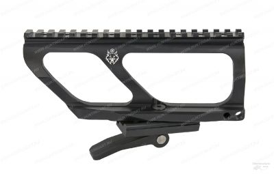 Кронштейн боковой быстросъемный с планкой weaver для AK, Сайга, Вепрь - Манта АК-1 купить в интернет-магазине ХантингАрт