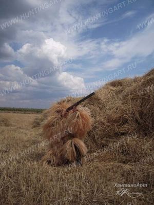 Маскировочная накидка Призрак (лыко) купить в интернет-магазине ХантингАрт